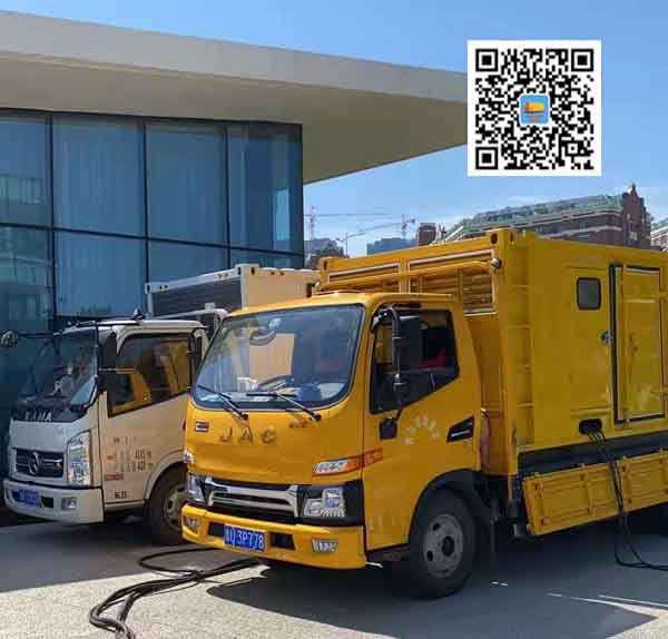 郊区出租发电车